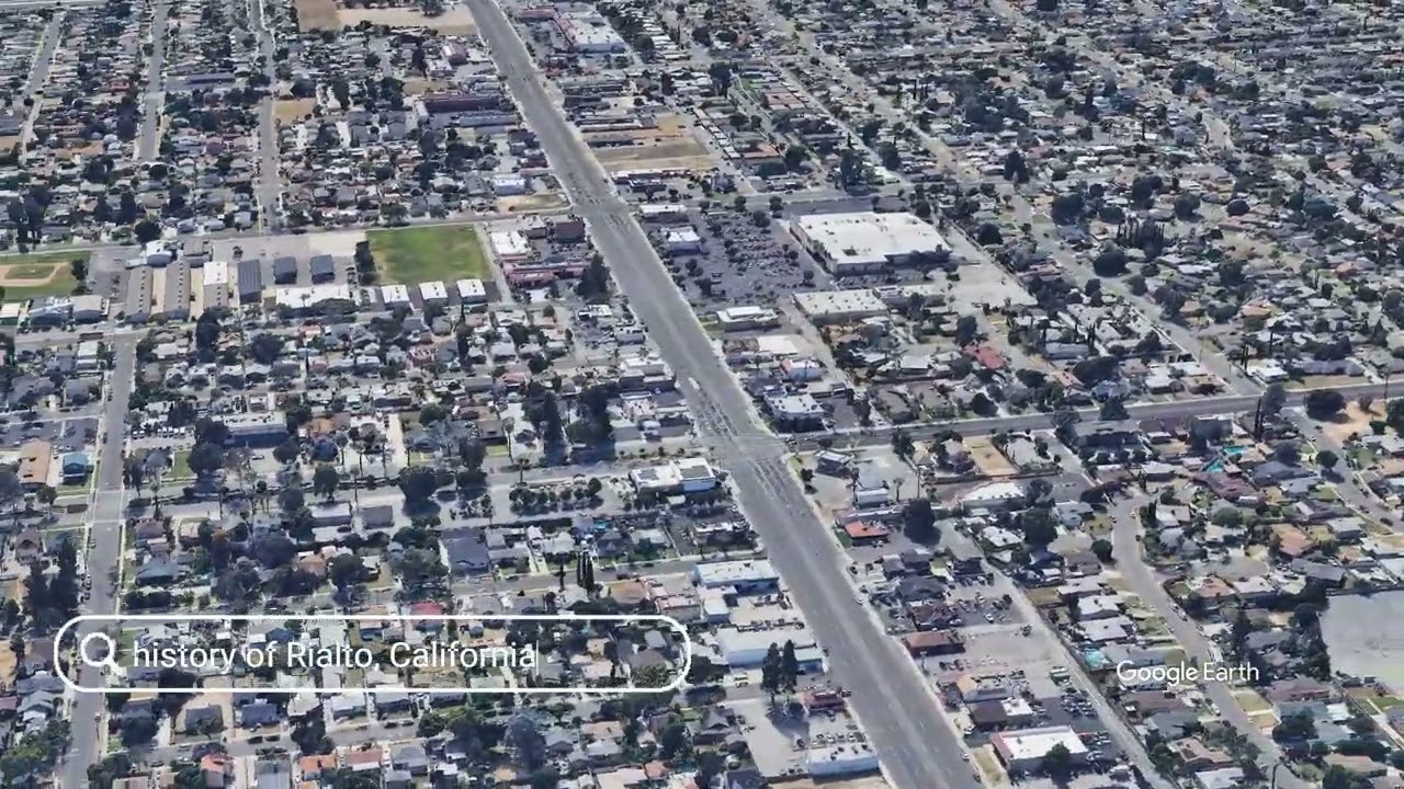 The history of Rialto, California