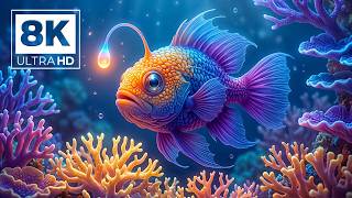 Majestic 8K Ocean Escape – Explore the Deep Blue Sea with Calm Relaxing Sounds