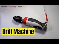 homemade powerful drill machine , how to make drill machine at home