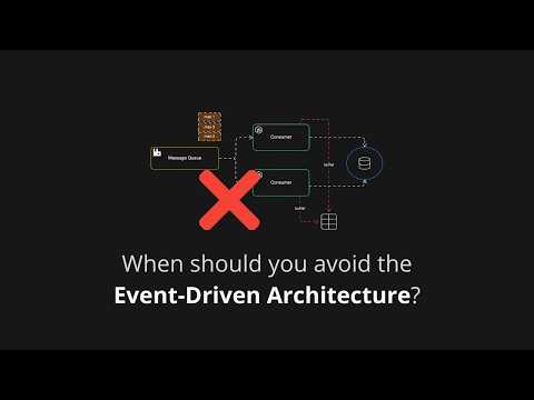 Do NOT choose the Event-Driven Architecture unless..