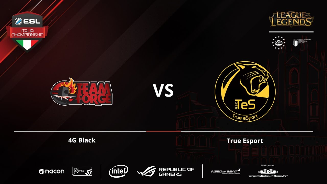 Team Forge Black VS True eSport - EIC Summer 2017 - Week 11