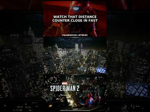 Watch that distance counter close in fast | Marvel's Spider-Man 2 #Shorts