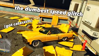The wackiest speed glitch in GTA Online (broke the game)