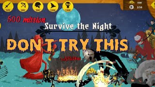 Tödlich überleben Nacht 500 Mission #apstickwar screenshot 1