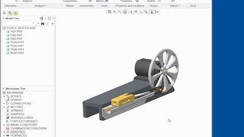 Tutorial  Creating Force Motors - Creo