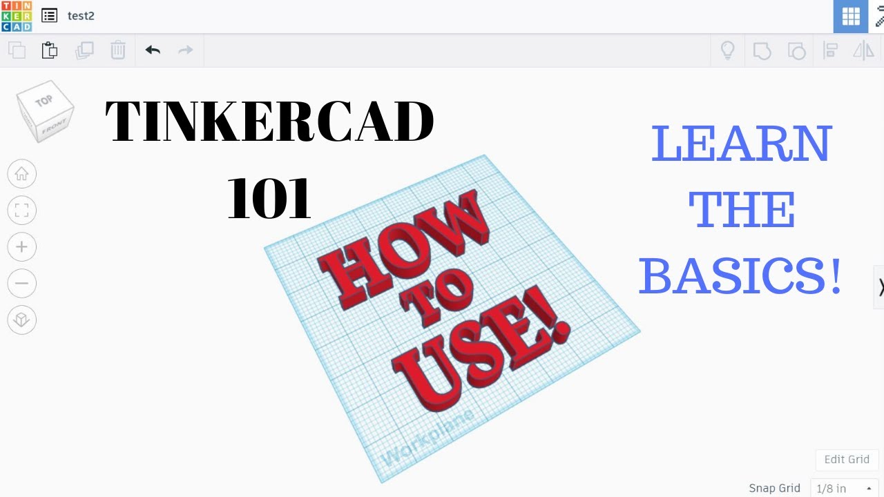 Tinkercad For Beginners Step By Step Tutorial On How To Use Tinkercad And Creat Your Own 3d Designs Youtube - tinkercad to roblox tutorial desc tinkercad