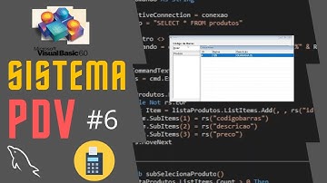 VB6 - SISTEMA PDV (MYSQL) #6