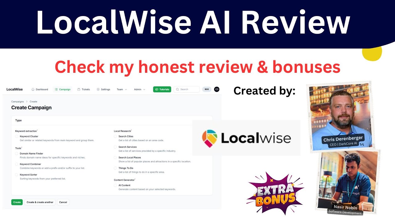 LocalWise AI Review, App Demo, Huge Bonuses: Don't miss this for your own business!