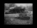 747th tank battalion m5a1 stuart tanks taken out by panzerschrecks in geilenkirchen in october 1944