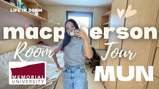Macphereson college ROOM TOUR✨/ Memorial University
