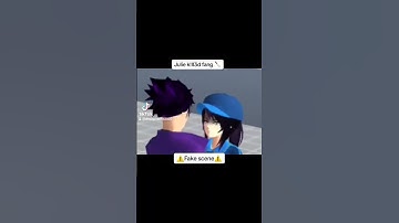 Julie k!ll3d fang 🔪 ⚠️ Fake scene ⚠️