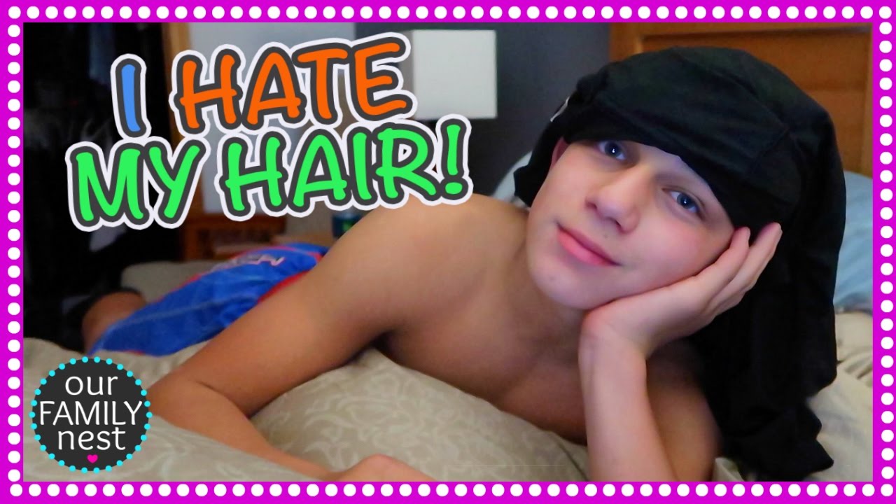 WE VOTED TODAY & HE'S STILL COMPLAINING ABOUT HIS HAIR!