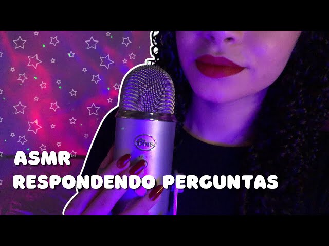 ASMR| respondendo perguntas ✨💜