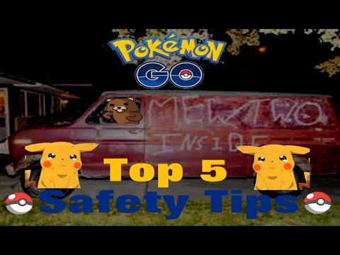 Pokemon Go Top 5 Safety Tips