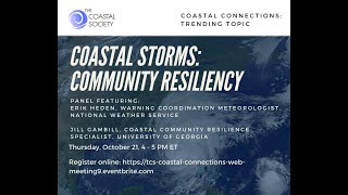 Coastal Storms: Community Resiliency