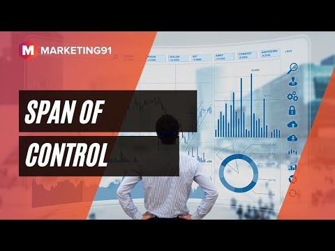 Span of Control - Importance, Examples, Limitations and Factors (Management video 7)
