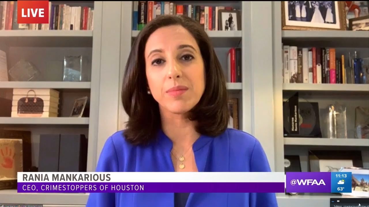 Crime Prevention Expert Rania Mankarious on WFAA Channel 8 Dallas-Fort Worth