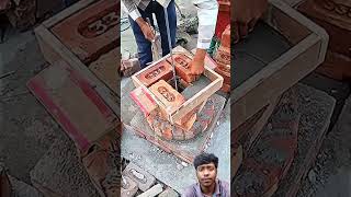 মিস্ত্রি একটা কাঠের সাহায্যে কিভাবে ডিজাইন নকশা তৈরি করছে #construction #constructionequipment