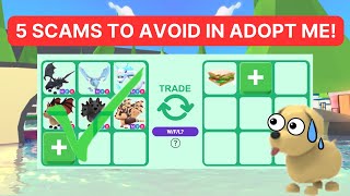 5 SCAMS *YOU* Should AVOID in ADOPT ME! || Adopt Me! Tips and Tricks