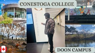 Conestoga Doon campus tour| Jan Intake 2024| Conestoga college campus tour| Conestoga college vlog 🍁