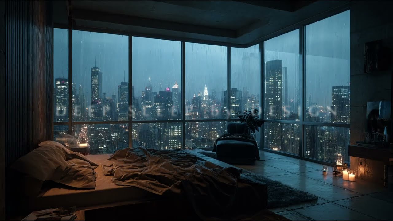 Heavy Rain for Deep Sleep | 8 Hours Nonstop