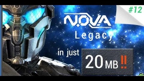 HOW TO DOWNLOAD NOVA LAGECY IN 20MB {HINDI}