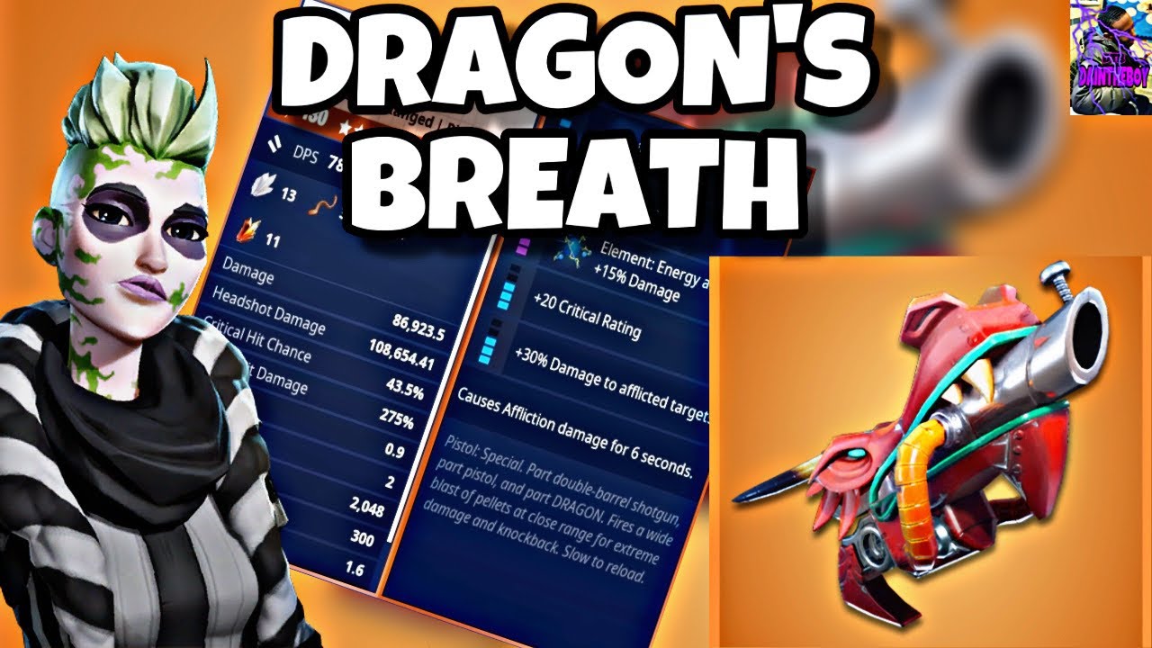 130 DRAGON S BREATH REVIEW FORTNITE SAVE THE WORLD YouTube