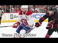 Game Five Review: Canadiens vs Hurricanes