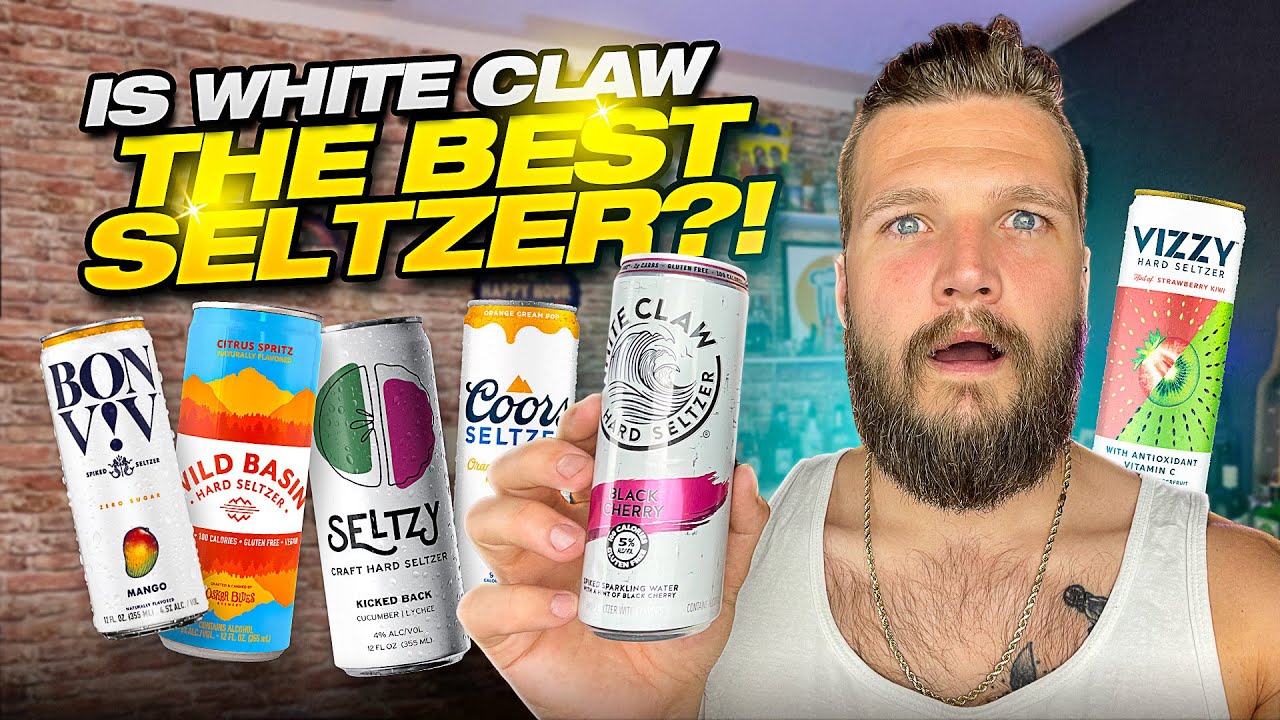 Is White Claw The Best Hard Seltzer?! Taste Testing Seltzers YouTube
