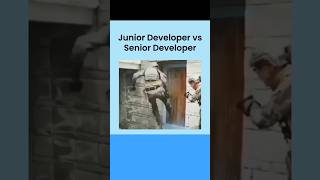 Senior vs junior developer | Tech Cart #tech #techcart