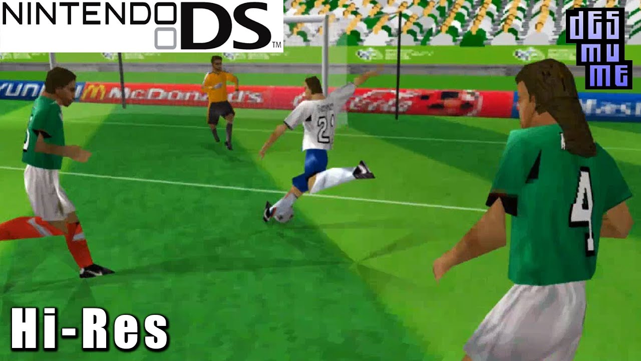 Fifa World Cup Germany 06 Nintendo Ds Gameplay High Resolution Desmume Youtube