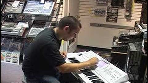 Korg M3 Sam Ash part 5 of 6