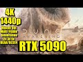 Testing Dune Awakening RTX 5090 OC & R7 9800X3D | 4K - 1440p DLAA/DLSS4/MFG 2x 3x 4x Maxed Out HDR