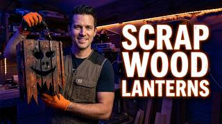 I Built Halloween Lanterns From Scrap Wood