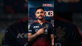 Instagram Trending RCB photo editing royal challengers bangalore jersey ai photo editing #ai #rcb