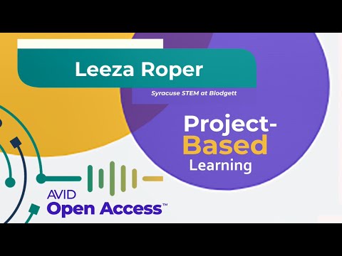 Project-Based Learning, #EducatorVoices, with Leeza Roper - YouTube