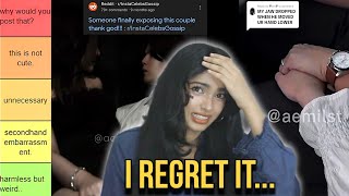 Reacting to the Cringiest TikTok Couple (aemilst) I Was Not Prepared...