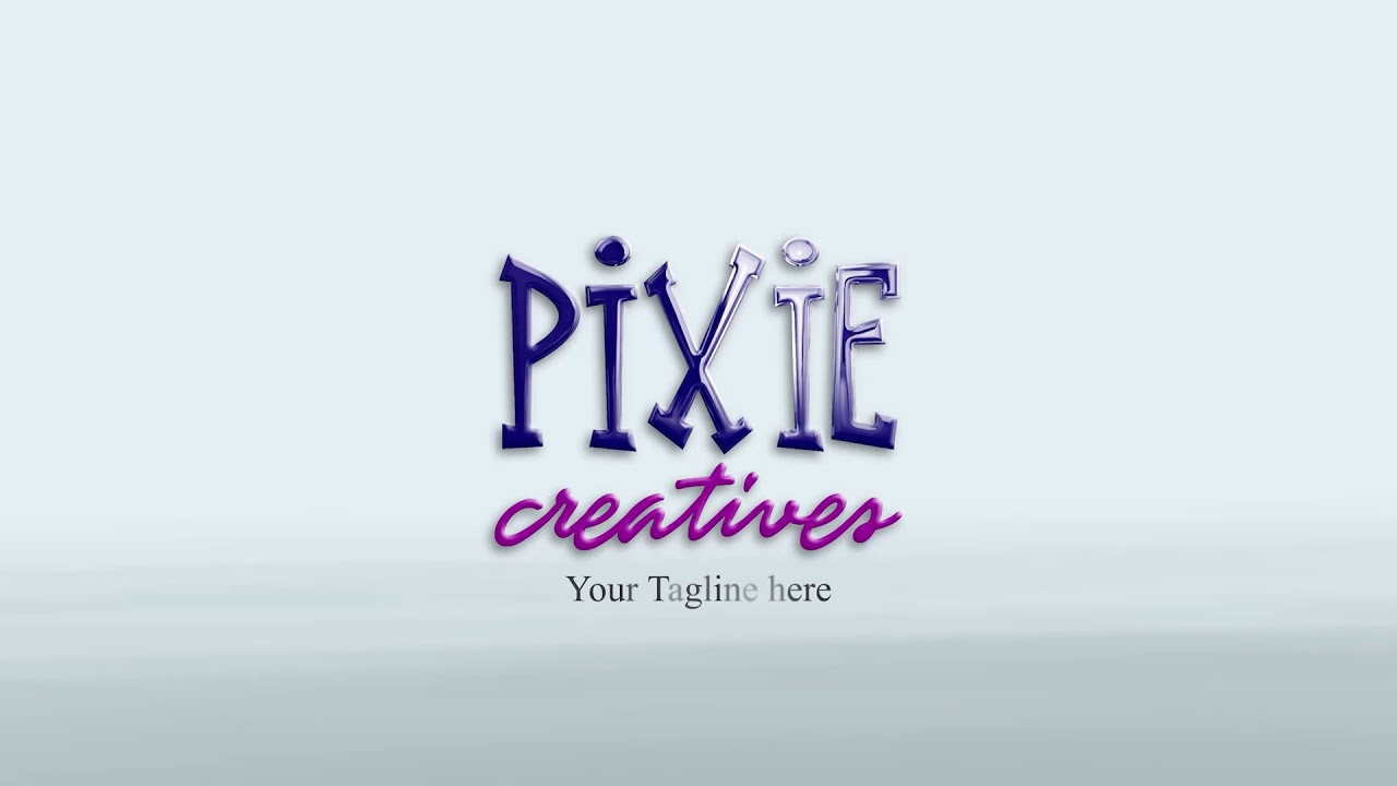 ID#41   3d Ribbon Logo Reveal