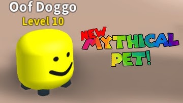 *NEW* MAX LEVEL OOF DOGGO! - Mining Simulator
