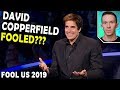 Magician REACTS to David Copperfield on Penn and Teller FOOL US 2019