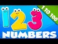 Big Number Song | Learn Numbers From 1 To 100 | Nursery Rhymes By Kids