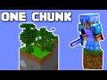 A HUGE Step Forward On The One Chunk Minecraft World! (#5) #shorts