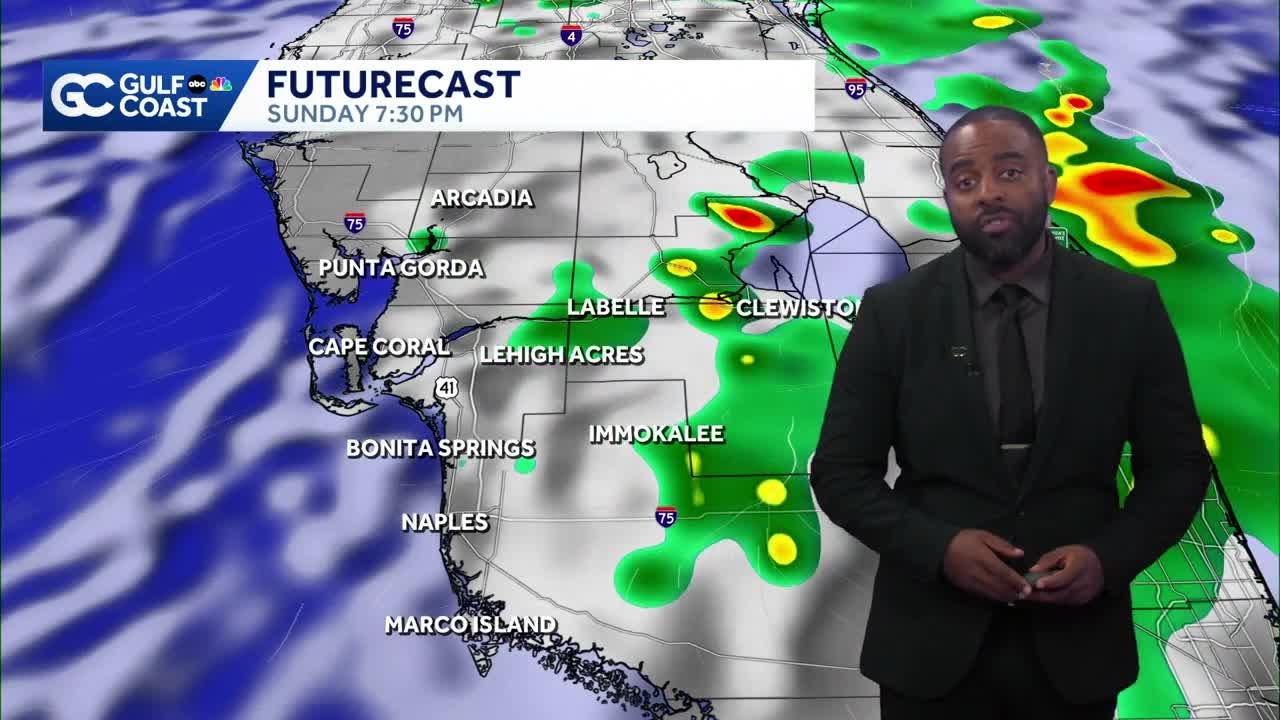Forecast: A few isolated showers possible Saturday night, Sunday ...