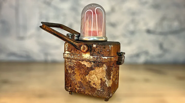 Vintage  Railroad Lamp Restoration