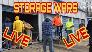 LIVE Storage Wars AUCTION With 17 ABANDONED Storage Units In OHIO!