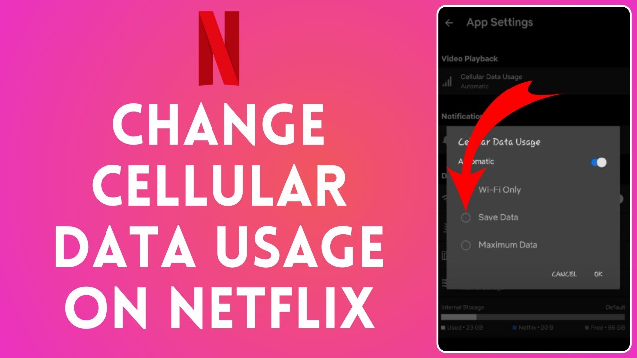 How To Change Data Usage On Netflix