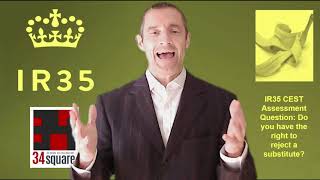 IR35: HMRC NEEDS clients to reject Right of Substitution. That's why CEST incites you to.