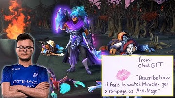 the Miracle Rampage ft. chatGPT description on how it feels to watch Miracle