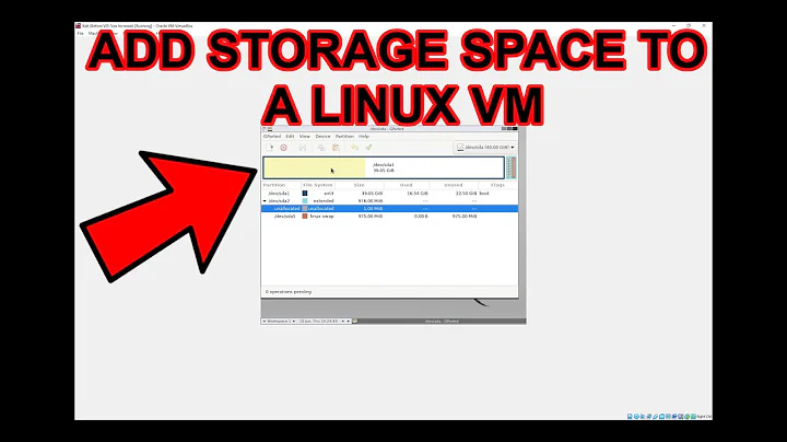 How To Increase The Storage / Disk / VDI Space In A Linux VM - Kali Linux