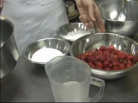 Black Forest Cake Recipe : Preparing Cherry Filling for Black Forest Cake